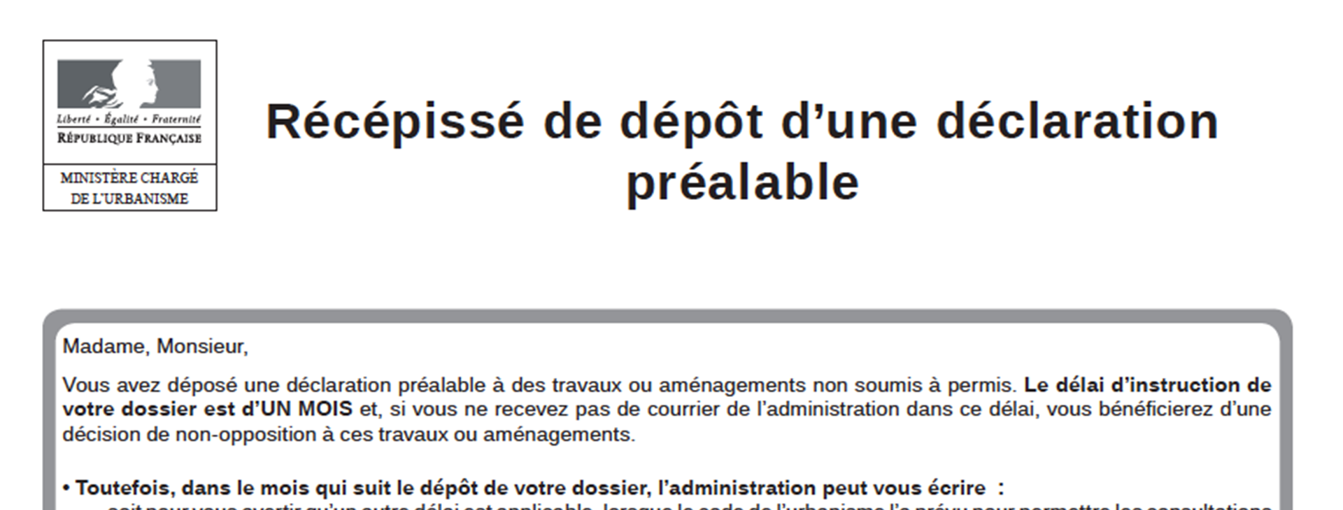 Déclaration préalable - Fuveau