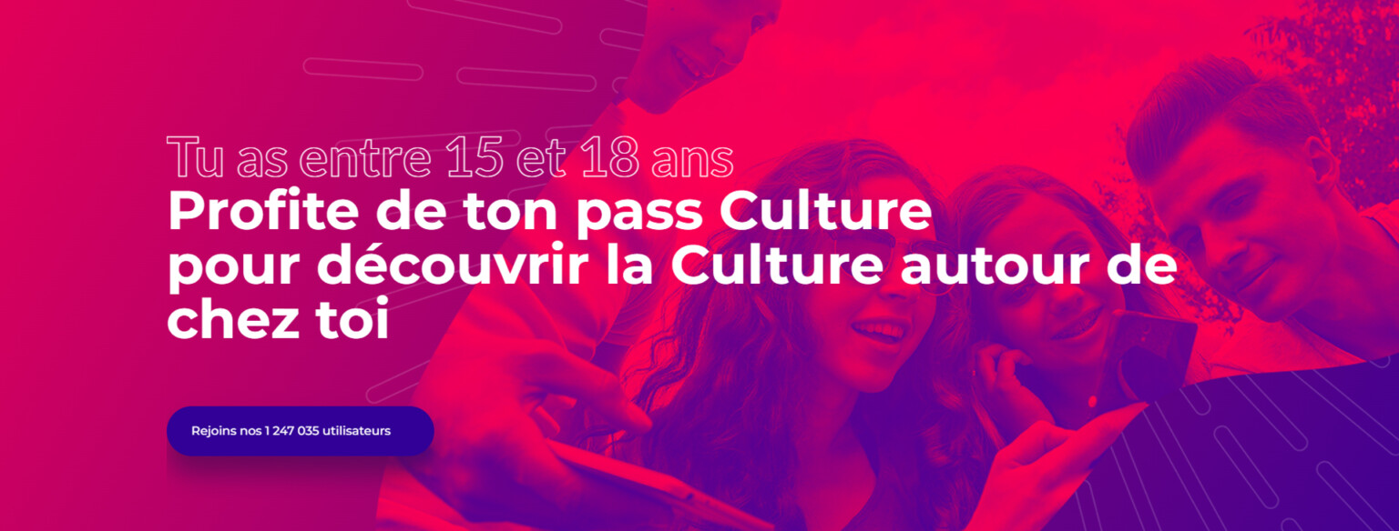 pass culture 15 ans