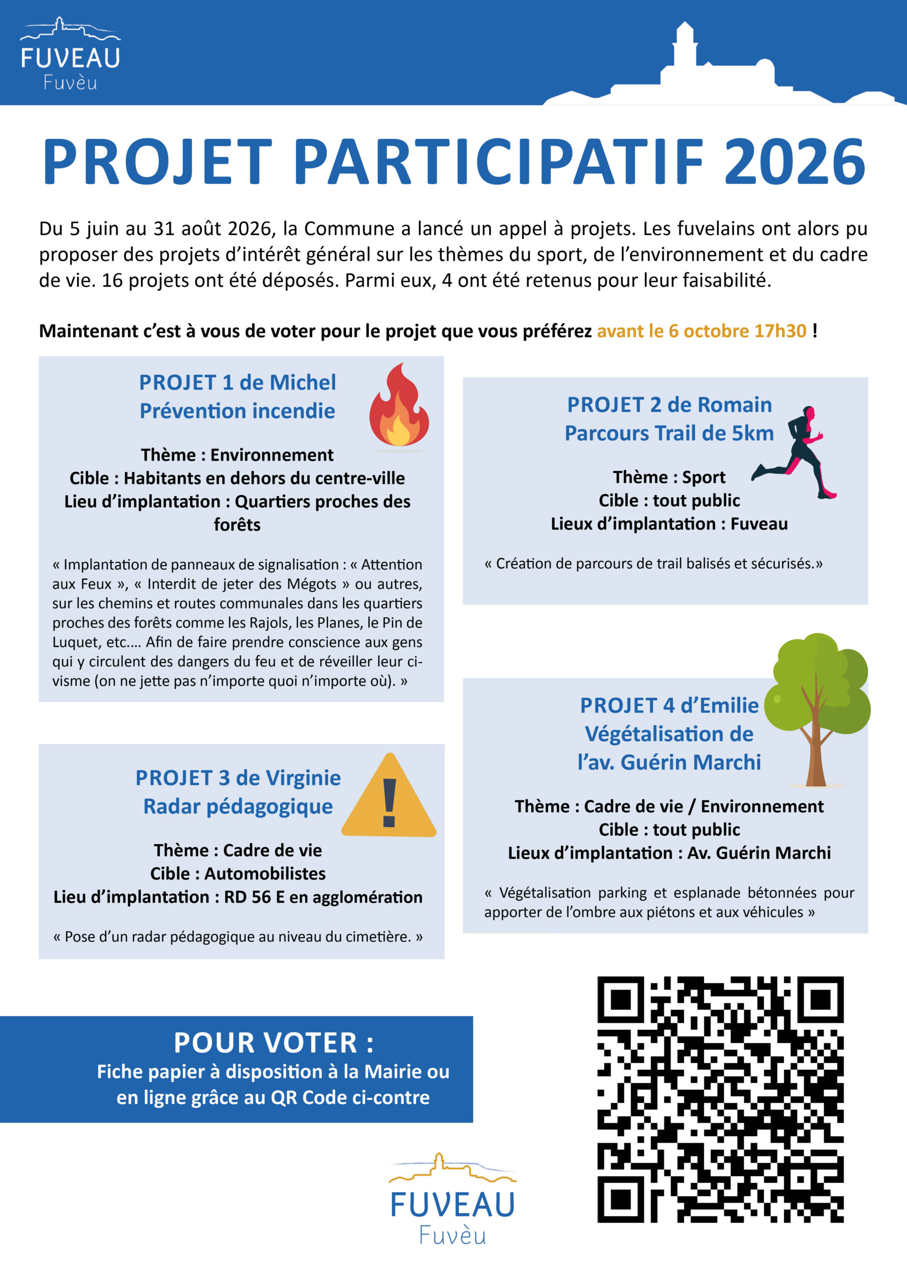Affiche vote projets 2026